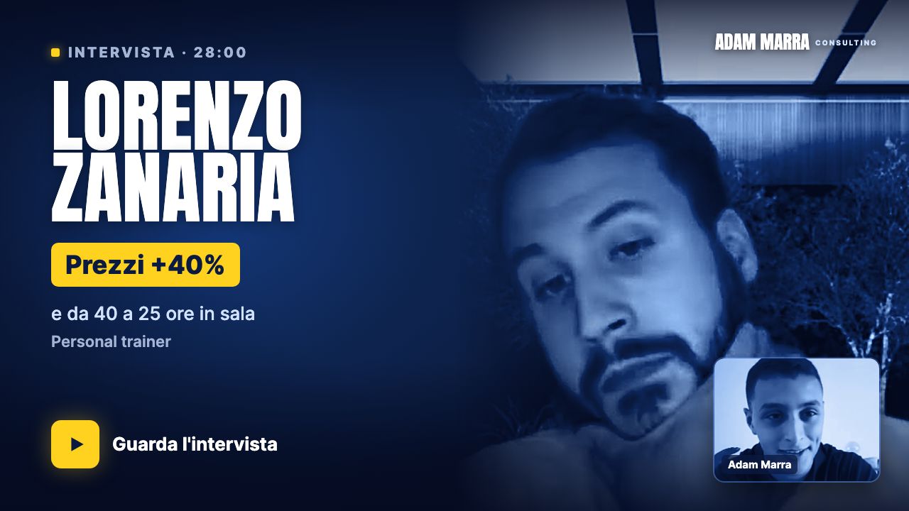 Guarda l'intervista a Lorenzo Zanaria: Prezzi +40%
